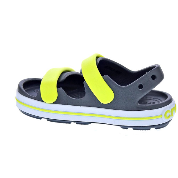 Sandalias Crocs zapatos Niño modelo Crocband Cruiser Gris Velcro