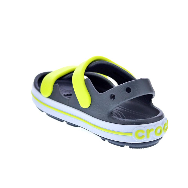 Sandalias Crocs zapatos Niño modelo Crocband Cruiser Gris Velcro