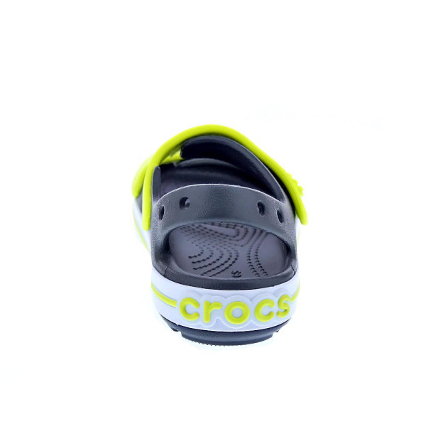 Sandalias Crocs zapatos Niño modelo Crocband Cruiser Gris Velcro
