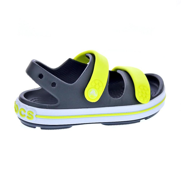 Sandalias Crocs zapatos Niño modelo Crocband Cruiser Gris Velcro