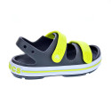 Sandalias Crocs zapatos Niño modelo Crocband Cruiser Gris Velcro
