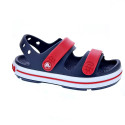 Sandalias Crocs zapatos Niño modelo Crocband Cruiser Azul Velcro