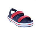 Sandalias Crocs zapatos Niño modelo Crocband Cruiser Azul Velcro