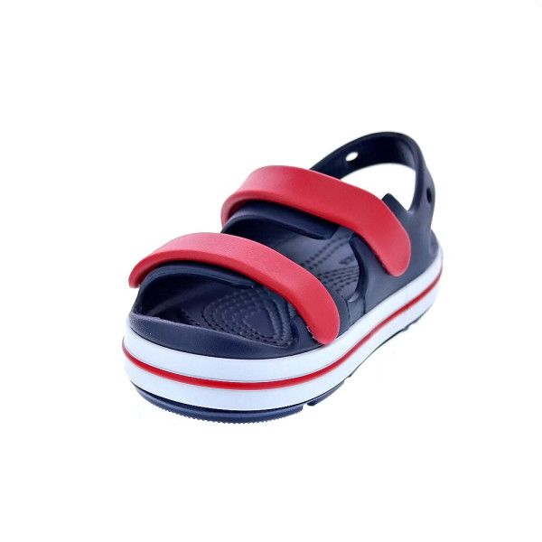 Sandalias Crocs zapatos Niño modelo Crocband Cruiser Azul Velcro