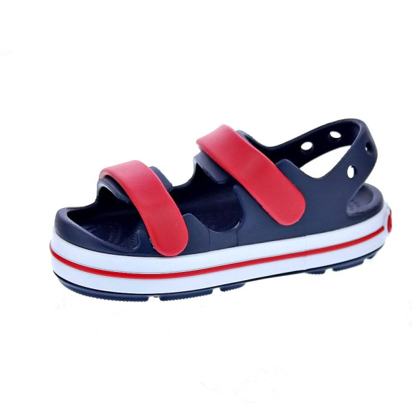 Sandalias Crocs zapatos Niño modelo Crocband Cruiser Azul Velcro