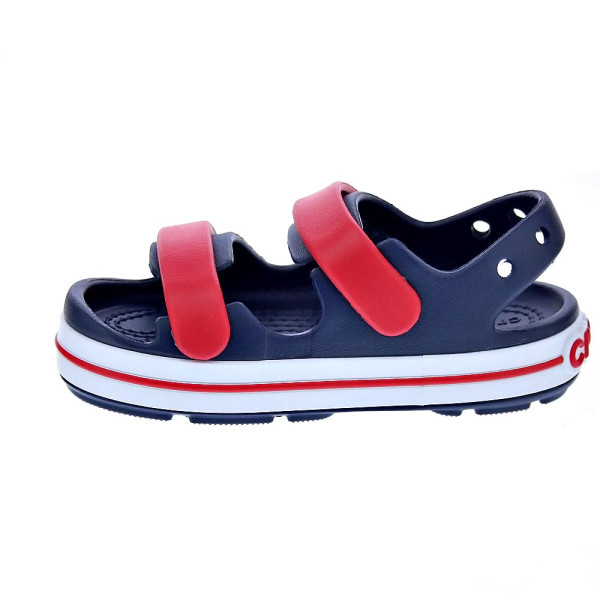 Sandalias Crocs zapatos Niño modelo Crocband Cruiser Azul Velcro