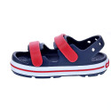 Sandalias Crocs zapatos Niño modelo Crocband Cruiser Azul Velcro