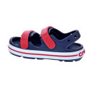 Sandalias Crocs zapatos Niño modelo Crocband Cruiser Azul Velcro