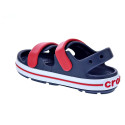 Sandalias Crocs zapatos Niño modelo Crocband Cruiser Azul Velcro