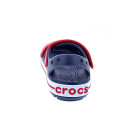 Sandalias Crocs zapatos Niño modelo Crocband Cruiser Azul Velcro