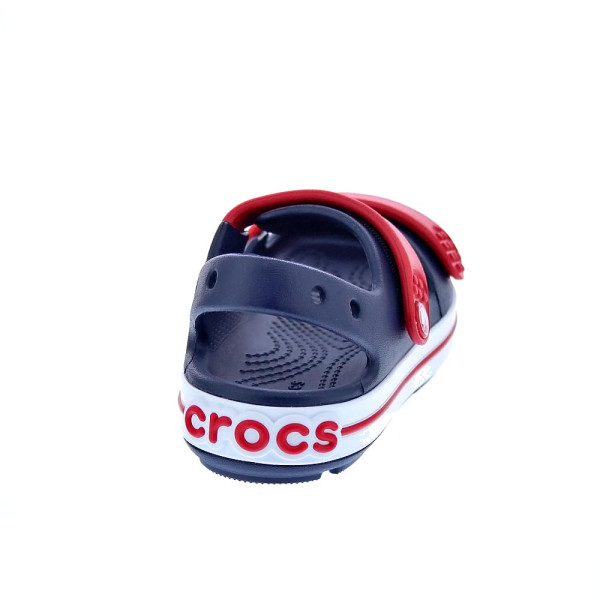 Sandalias Crocs zapatos Niño modelo Crocband Cruiser Azul Velcro
