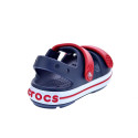 Sandalias Crocs zapatos Niño modelo Crocband Cruiser Azul Velcro