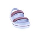 Sandalias Crocs zapatos Niño modelo Crocband Cruiser Blanco Velcro
