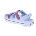Sandalias Crocs zapatos Niño modelo Crocband Cruiser Blanco Velcro