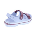 Sandalias Crocs zapatos Niño modelo Crocband Cruiser Blanco Velcro