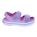 Sandalias Crocs zapatos Niña modelo Crocband Cruiser Rosa Velcro