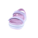 Sandalias Crocs zapatos Niña modelo Crocband Cruiser Rosa Velcro
