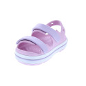 Sandalias Crocs zapatos Niña modelo Crocband Cruiser Rosa Velcro