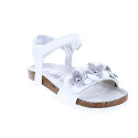 Sandalias Asso zapatos Niña modelo 16212 Plata 