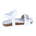 Sandalias Asso zapatos Niña modelo 16212 Plata 