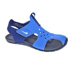 Chanclas Nike zapatos Niño modelo Sunray Protect Azul Velcro 2