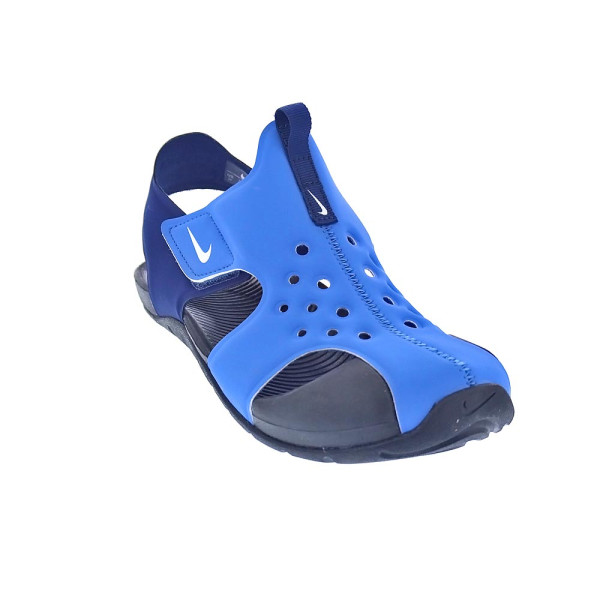 Chanclas Nike zapatos Niño modelo Sunray Protect Azul Velcro
