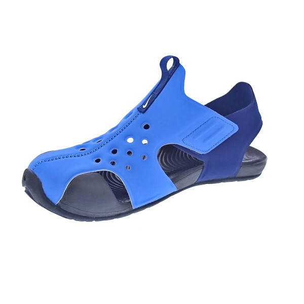 Chanclas Nike zapatos Niño modelo Sunray Protect Azul Velcro
