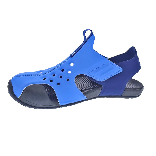 Chanclas Nike zapatos Niño modelo Sunray Protect Azul Velcro