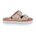 Sandalias Popa zapatos Mujer modelo Collao Beige 