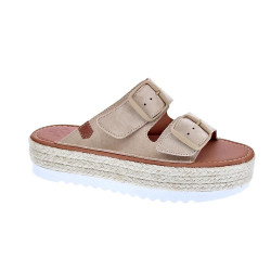 Sandalias Popa zapatos Mujer modelo Collao Beige  2