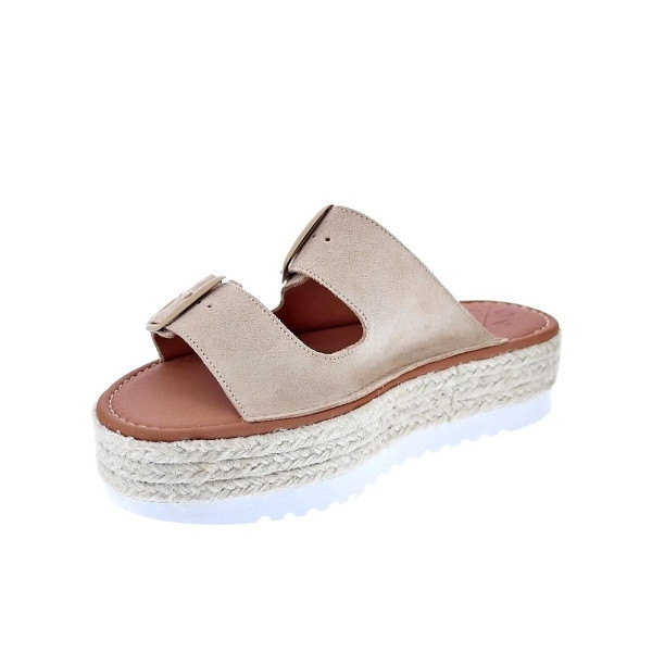 Sandalias Popa zapatos Mujer modelo Collao Beige 