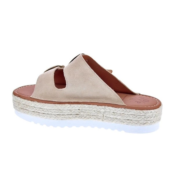 Sandalias Popa zapatos Mujer modelo Collao Beige 