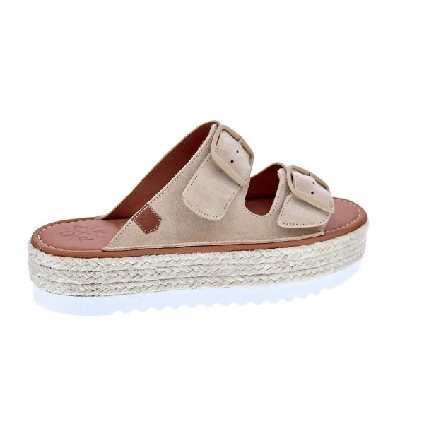 Sandalias Popa zapatos Mujer modelo Collao Beige 