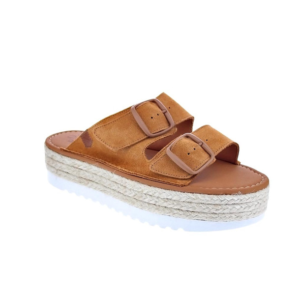 Sandalias Popa zapatos Mujer modelo Collao Marrón 