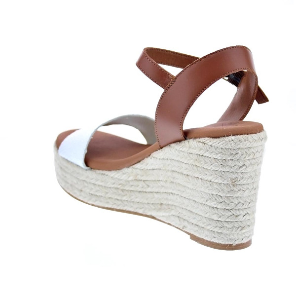 Sandalias Popa zapatos Mujer modelo Bandon Snake Blanco 