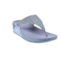 Sandalias FitFlop zapatos Mujer modelo Lulu cuña Plata 