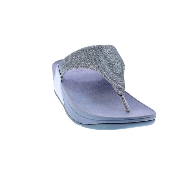 Sandalias FitFlop zapatos Mujer modelo Lulu cuña Plata 