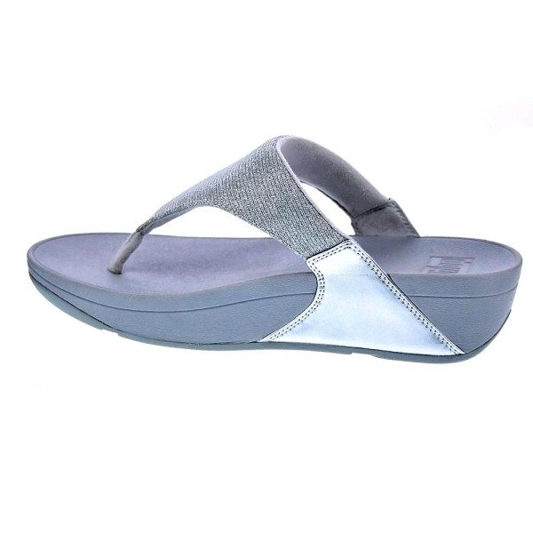 Sandalias FitFlop zapatos Mujer modelo Lulu cuña Plata 