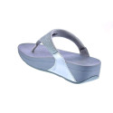 Sandalias FitFlop zapatos Mujer modelo Lulu cuña Plata 