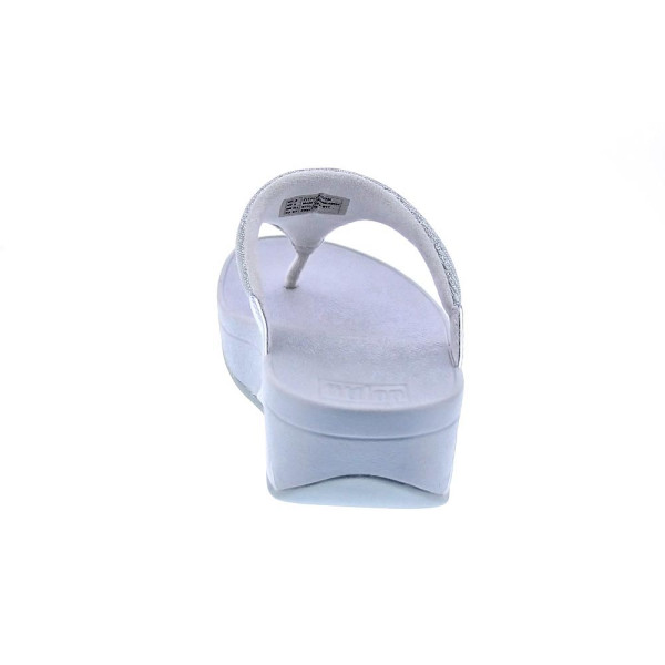 Sandalias FitFlop zapatos Mujer modelo Lulu cuña Plata 