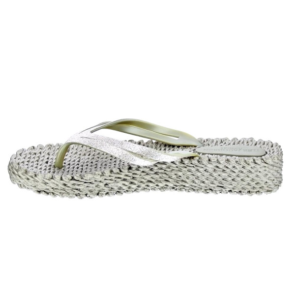 Chanclas Ilse Jacobsen zapatos Mujer modelo Cheerful Cuña Oro 