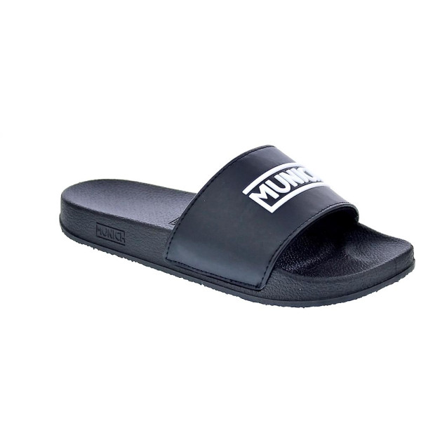 Chanclas Munich zapatos Niño modelo Flat Slider Kid Negro 