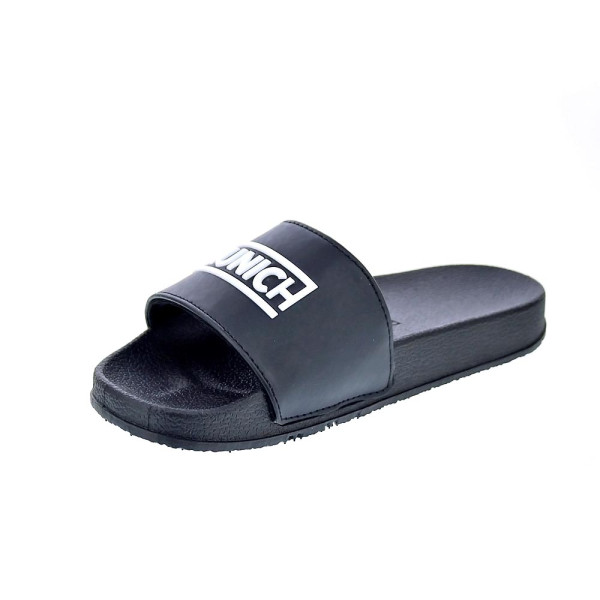 Chanclas Munich zapatos Niño modelo Flat Slider Kid Negro 