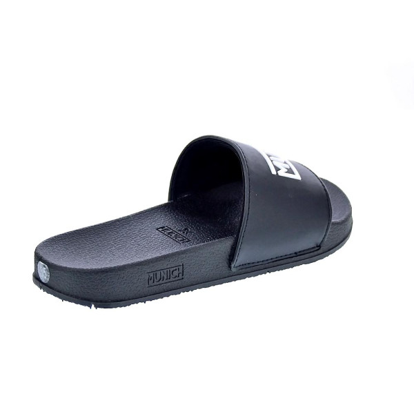 Chanclas Munich zapatos Niño modelo Flat Slider Kid Negro 