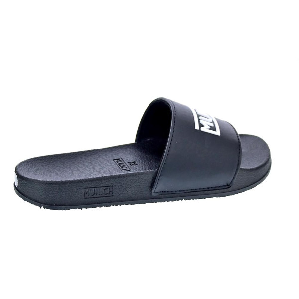 Chanclas Munich zapatos Niño modelo Flat Slider Kid Negro 