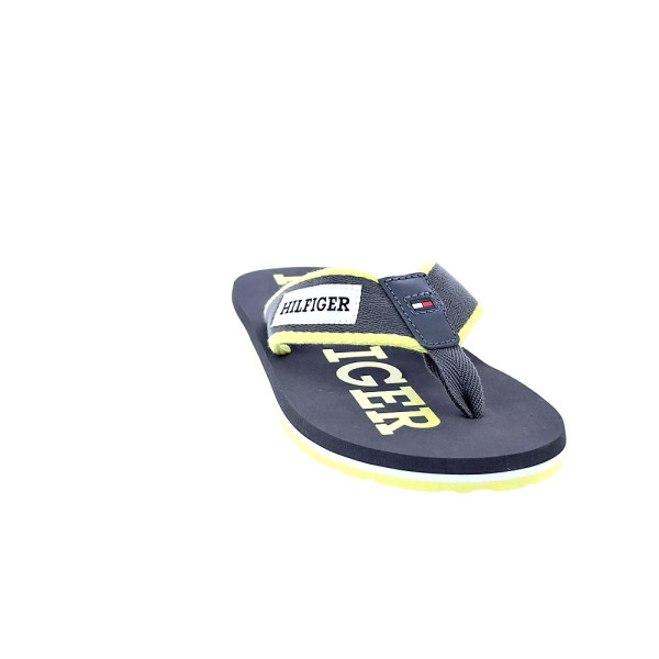 Chanclas Tommy Hilfiger zapatos Hombre modelo Patch Hilfiger Verde 