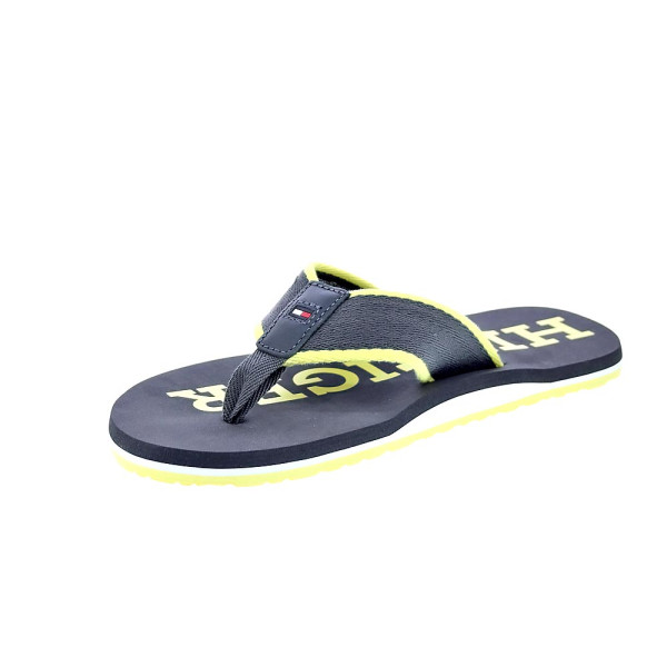 Chanclas Tommy Hilfiger zapatos Hombre modelo Patch Hilfiger Verde 