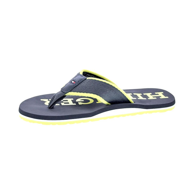 Chanclas Tommy Hilfiger zapatos Hombre modelo Patch Hilfiger Verde 