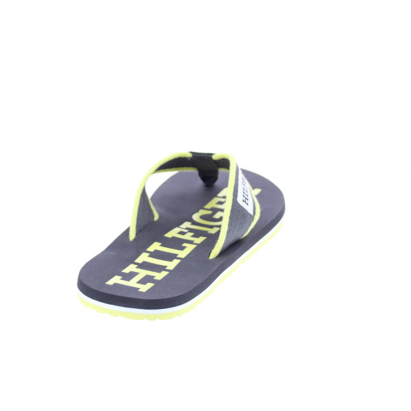 Chanclas Tommy Hilfiger zapatos Hombre modelo Patch Hilfiger Verde 