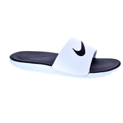 Chanclas Nike zapatos Mujer modelo Kawa Slide Blanco  2